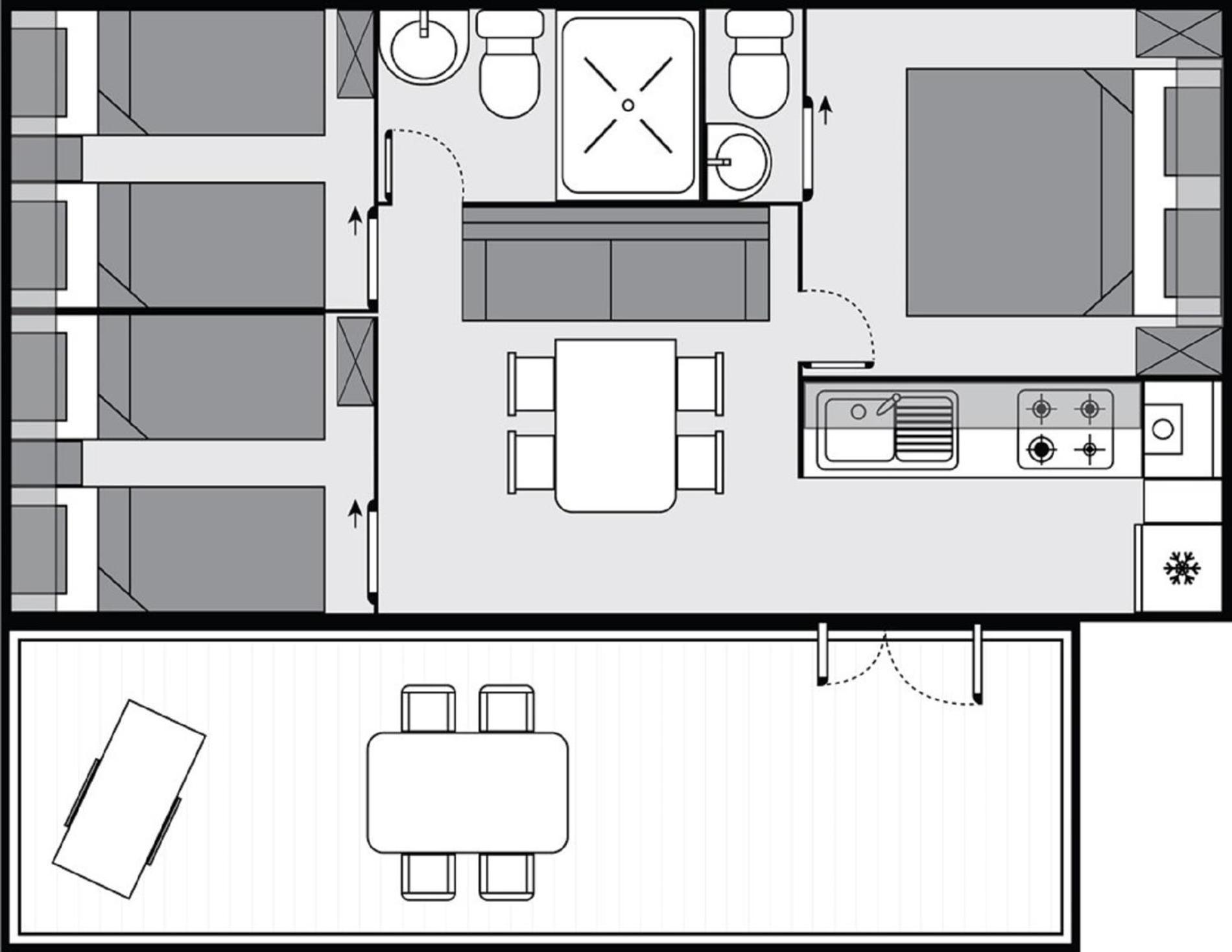 Victoria Mobilehome Bi Village Fažana Eksteriør bilde